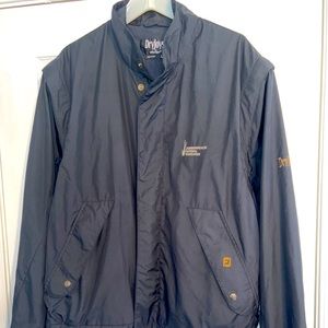 FJ Footjoy Dryjoys Men’s Full Zip Golf Jacket with Removable Sleeves Size Large